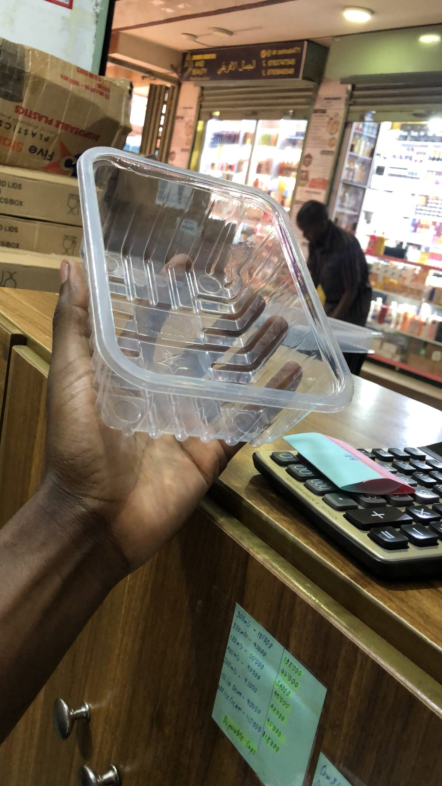 Plastics disposables