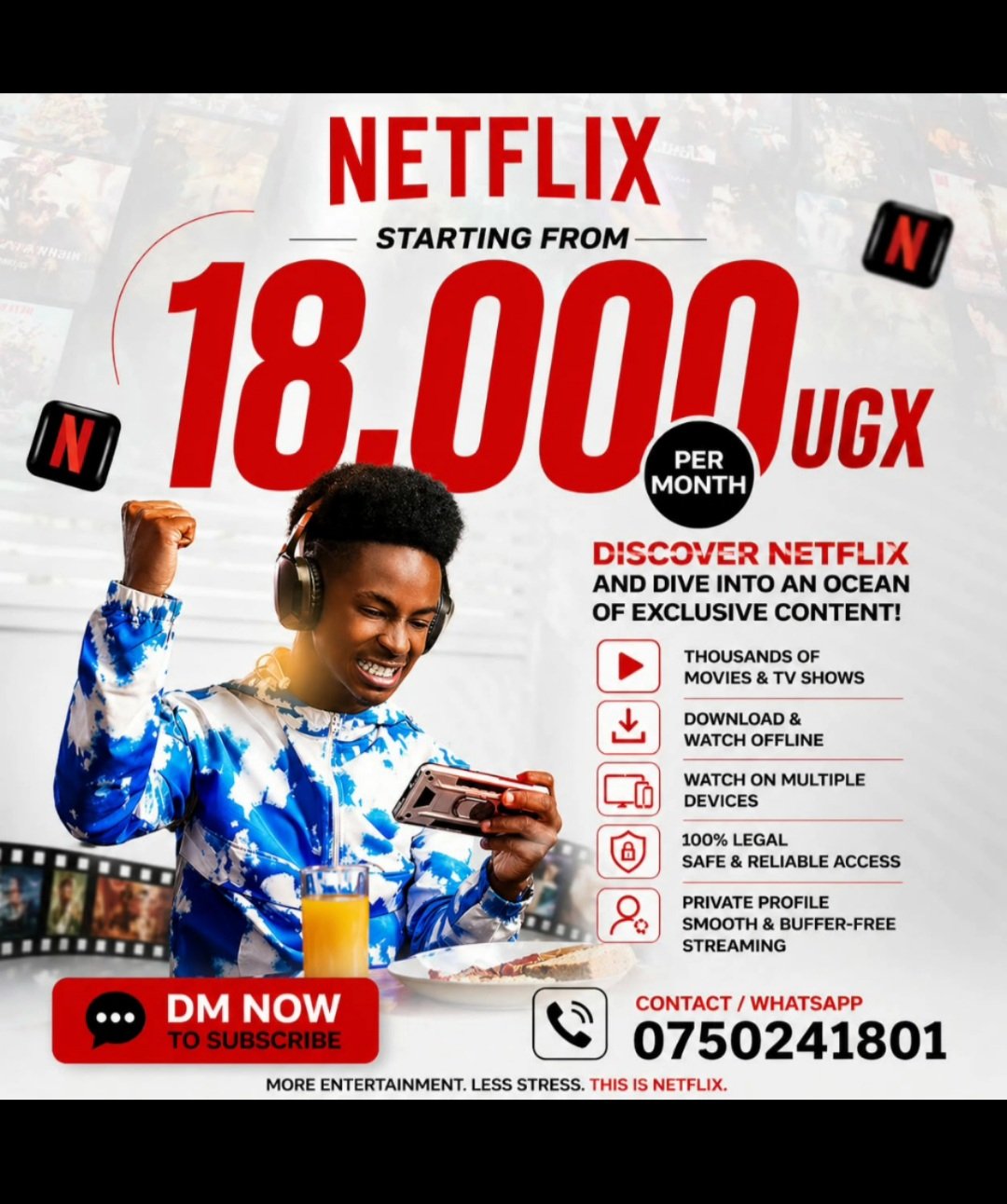 Netflix & Prime Video premium