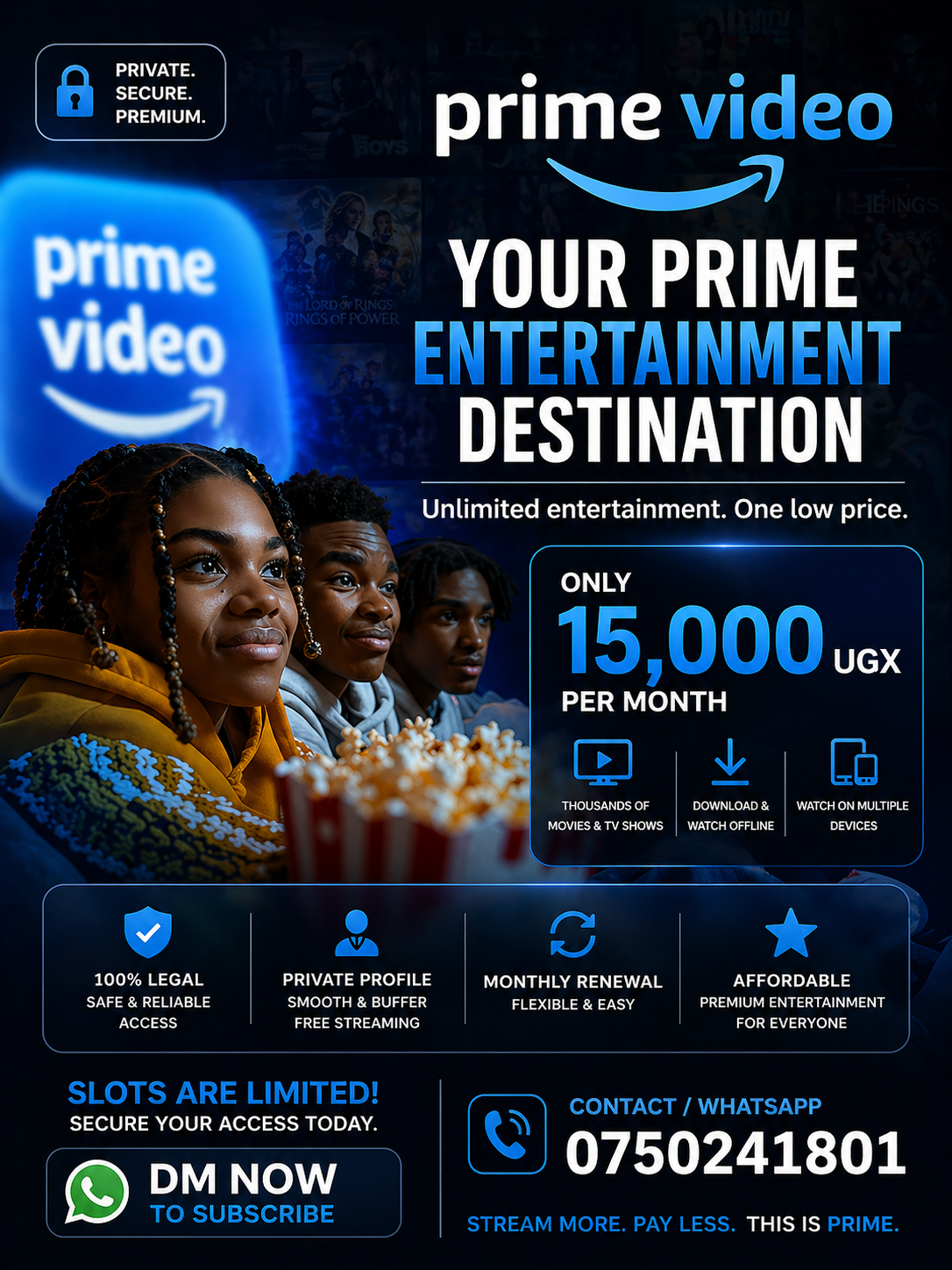 Netflix & Prime Video premium